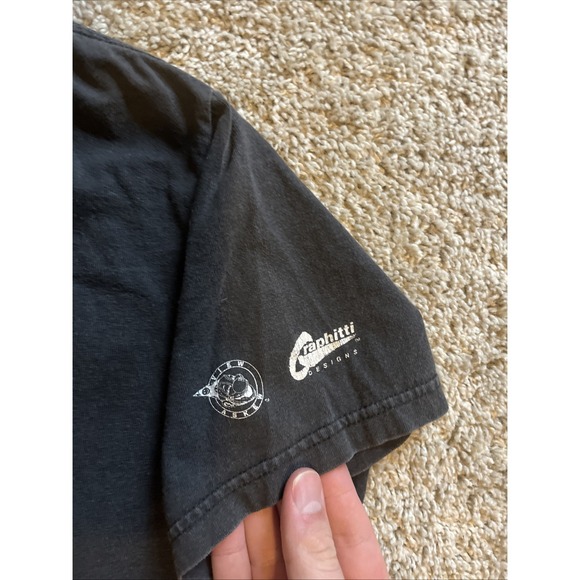 Vintage 2002 Dork Knight T-Shirt Jay & Silent Bob Graphitti Designs Adult M Fade - Picture 5 of 9